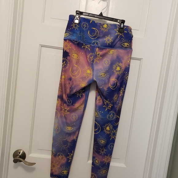 Victoria’s Secret Sport Celestial Moon Astrology Print Leggings Pants Sz Medium - Picture 5 of 7